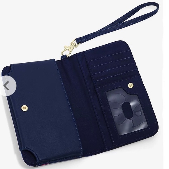 LOUNGEFLY DISNEY THE LITTLE MERMAID Ariel Silhouette MINI BACKPACK & TECH WALLET - Picture 9 of 10